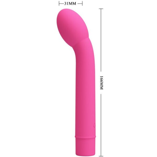 Pretty love - logan vibrador punto g 10 vibraciones rosa