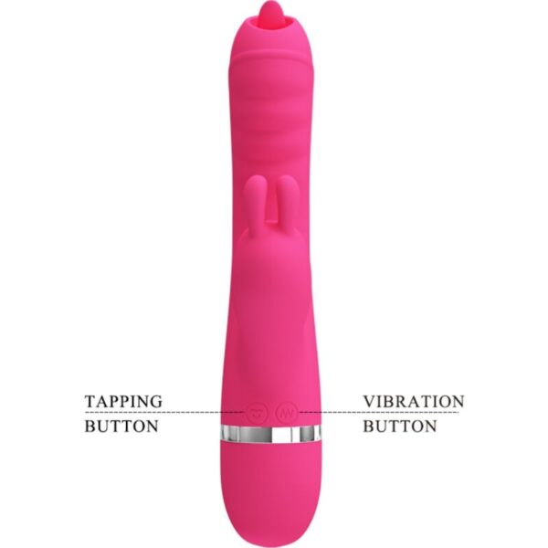 Pretty love - phoenix vibrador rabbit multifunciÓn rosa