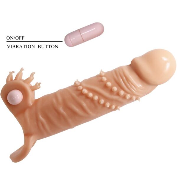 Pretty love - connor funda para pene + estimulador de clÍtoris natural