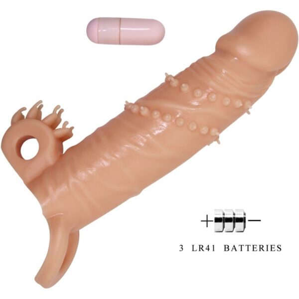 Pretty love - connor funda para pene + estimulador de clÍtoris natural