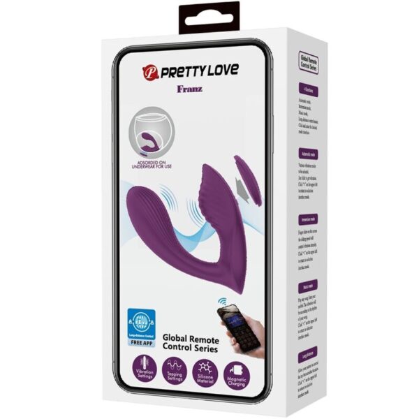 Pretty love - franz masajeador & vibrador app gratutita morado