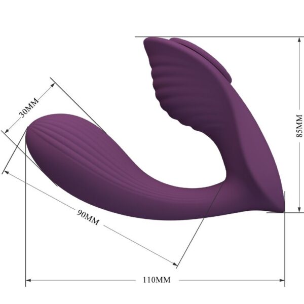 Pretty love - franz masajeador & vibrador app gratutita morado
