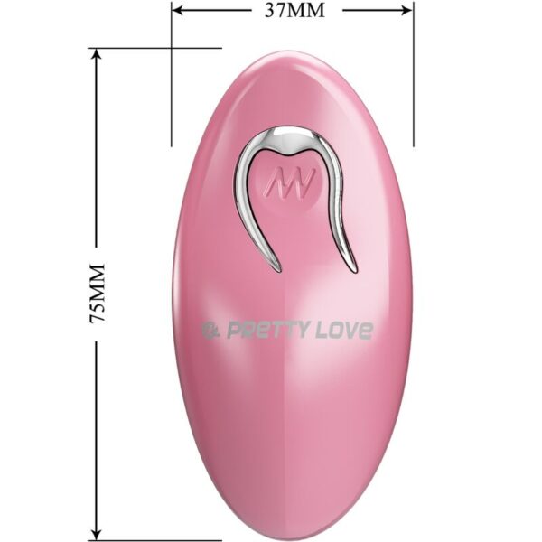Pretty love - cailey pinzas para pezones 10 vibraciones control remoto rosa