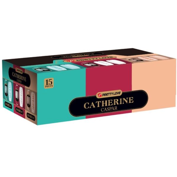 Pretty love - caspar pack 15 mastrubadores masculinos varios