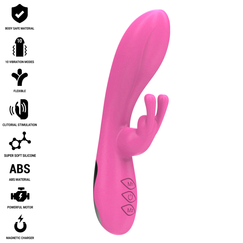 Intense - randall vibrador rabbit 10 vibraciones rosa