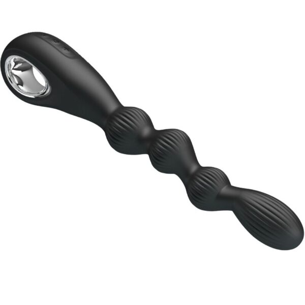 Pretty love - federer vibrador anal 12 vibraciones negro