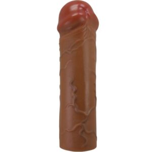 Pretty love - nile funda para pene con extensiÓn de 2.5 cm mulato