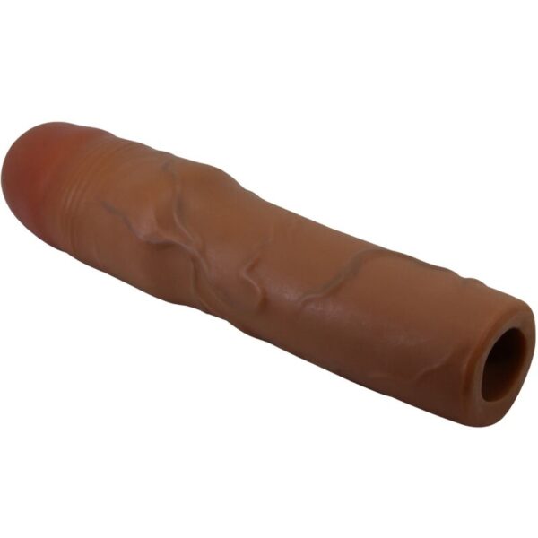 Pretty love - kylian funda para pene con extensiÓn de 7.6 cm mulato