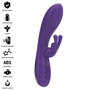 Intense - randall vibrador rabbit 10 vibraciones morado