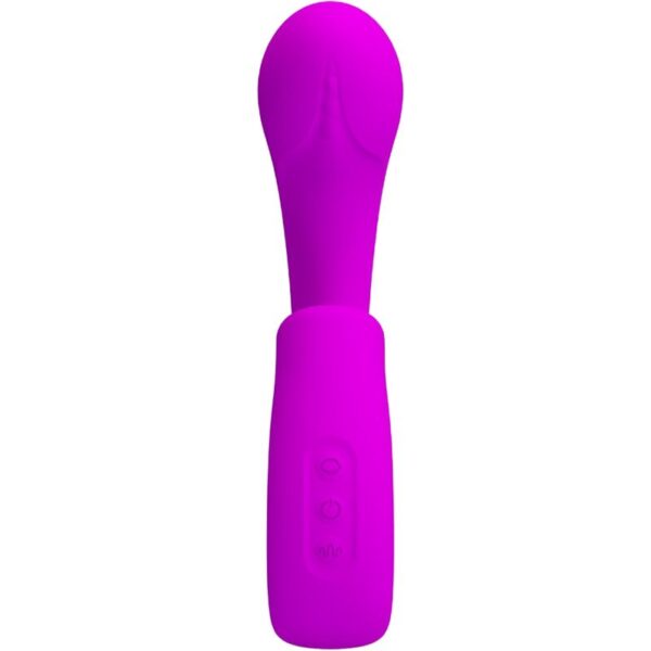 Pretty love - sibel vibrador punto g + estimulador clÍtoris 10 vibraciones morado