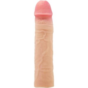 Pretty love - chelsea funda pene con extensiÓn de 7.6 cm natural