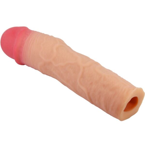 Pretty love - stevenson funda pene con extensiÓn de 7.6 cm natural