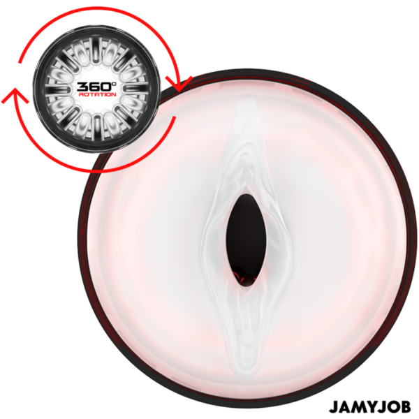 Jamyjob - storm masturbador vagina automÁtico 10 modos rotaciÓn y empuje