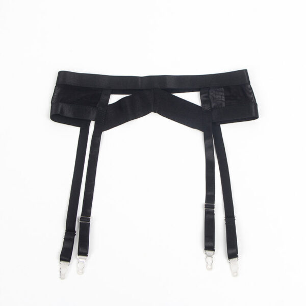 Subblime - 955243 set sujetador con liguero bondage negro l/xl
