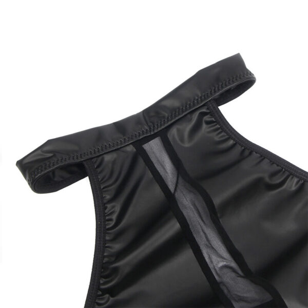 Subblime - 955489 vestido cuello halter con transparencias negro l/xl