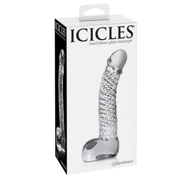 Icicles numero 61 masajeador de cristal