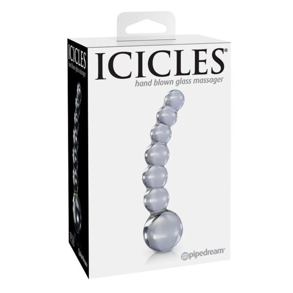 Icicles numero 66 masajeador transparente