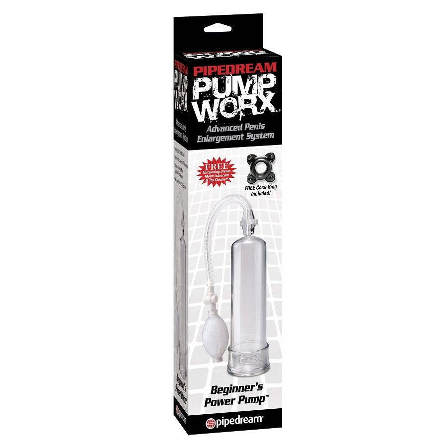 Pump worx bomba de ereccion principiantes transparente