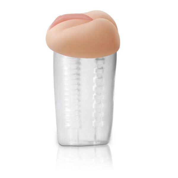 Extreme toyz - masturbador vagina natural - transparente