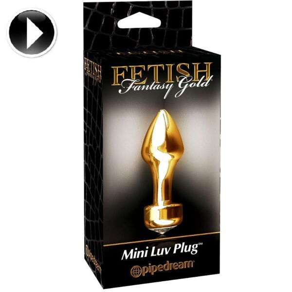 Fetish fantasy gold mini plug