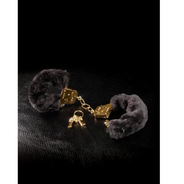 Fetish fantasy gold esposas de peluche
