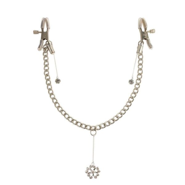 Fetish fantasy pinzas con cadena para pezones