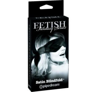 Fetish fantasy edicion limitada mascara satinada negra