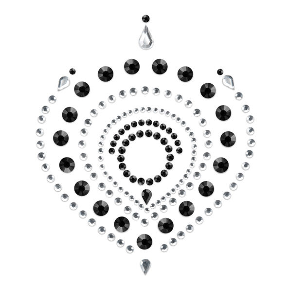 Bijoux indiscrets flamboyant negro&plata