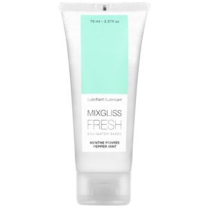 Mixgliss lubricante base agua. e frio - sabor a menta 70ml