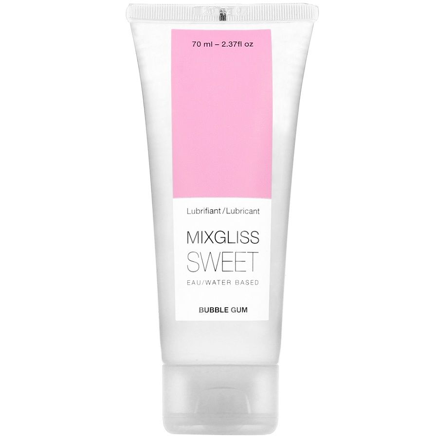 Mixgliss lubricante base agua sabor a chicle 70ml