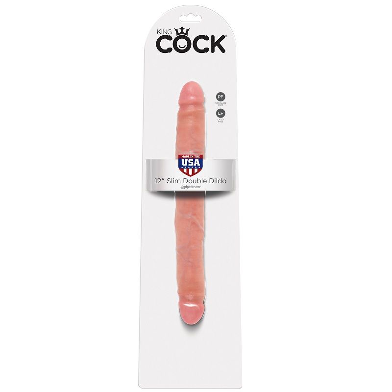King cock dildo doble natural 30 cm