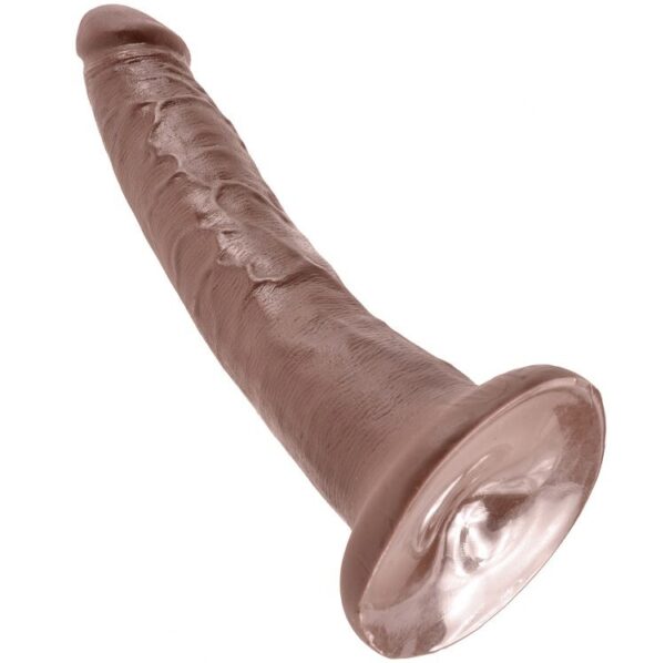 King cock - 7 pene color chocolate 17.8 cm