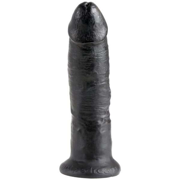 King cock - 9 pene negro 22.9 cm