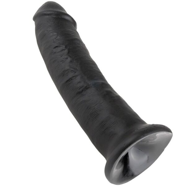 King cock - 9 pene negro 22.9 cm