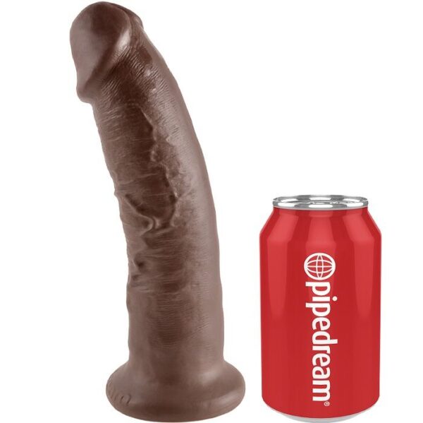 King cock - 9 pene marron 22.9 cm