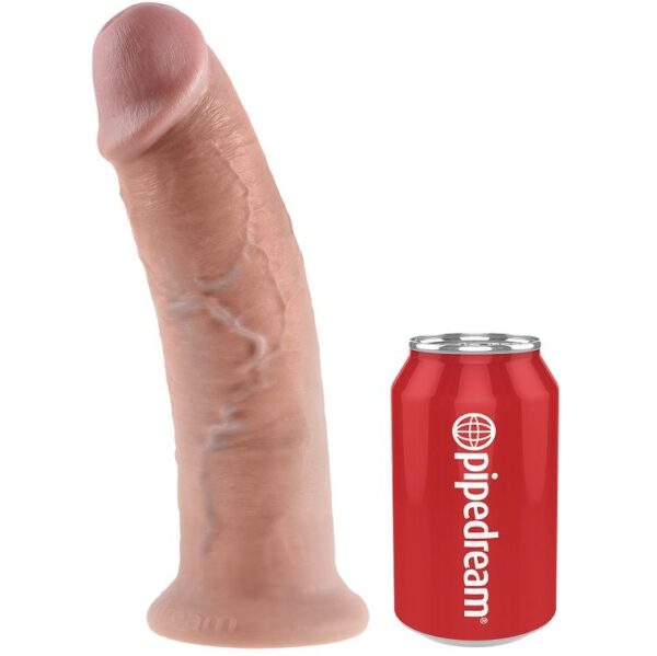 King cock 10" pene natural 25.4 cm