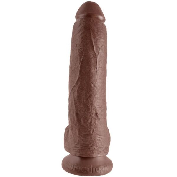 King cock - 9 pene realistico marron 22.9 cm