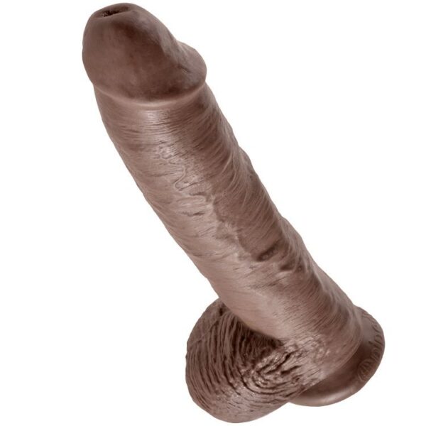 King cock - 10 pene realistico marron 26.5 cm