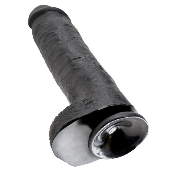 King cock - 11 pene realistico negro 28 cm