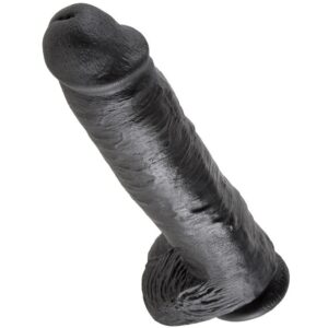 King cock - 11 pene realistico negro 28 cm