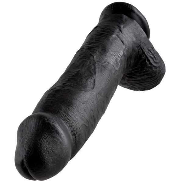 King cock - 12 pene realistico negro 30.48 cm