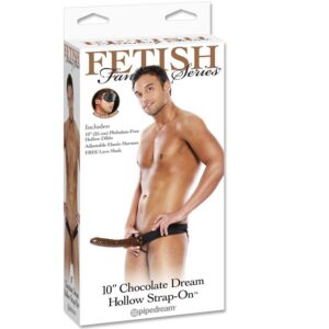Fetish fantasy series - arnes hueco ajustable chocolate 22 cm