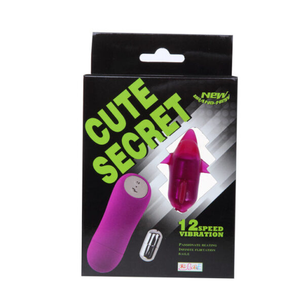 Cute secret mariposa estimuladora vibrador 12v