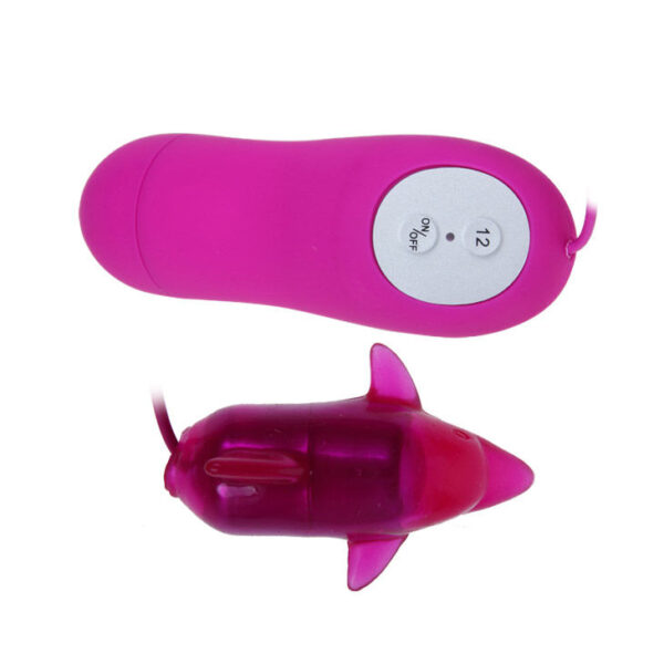 Cute secret delfin vibrador 12v