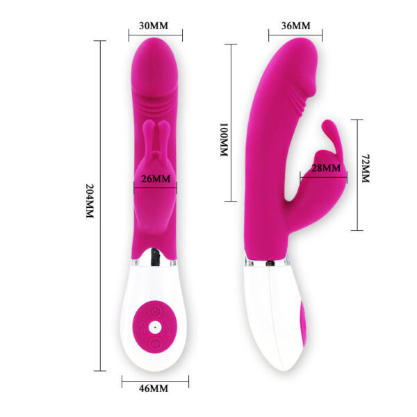 Pretty love - flirtation vibrador con rabbit gene