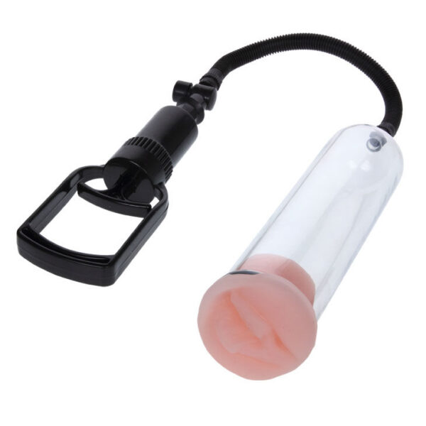 Precision pump with erection enhancer