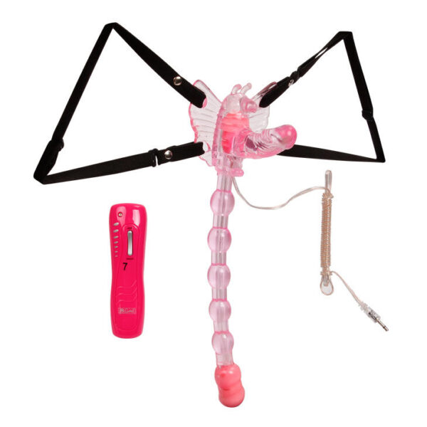 Mariposa rosa triple estimulacion 7 ritmos