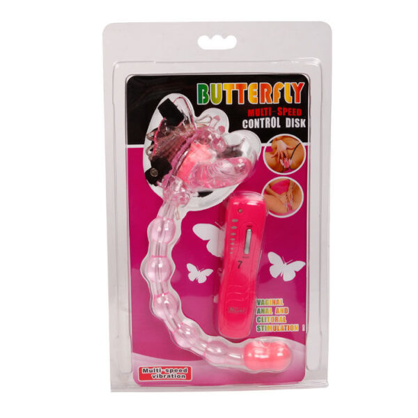 Mariposa rosa triple estimulacion 7 ritmos
