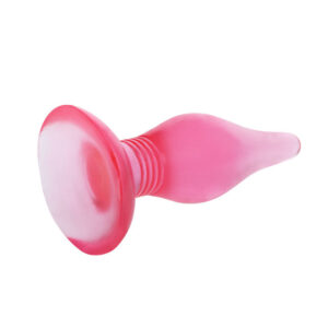 Plug anal tacto suave lila 14.2 cm