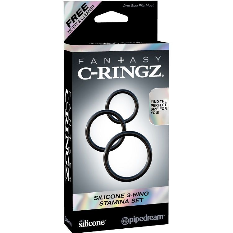 Fantasy c-ringz set anillas silicona stamina